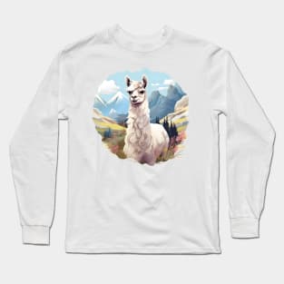 Lama Lover Long Sleeve T-Shirt